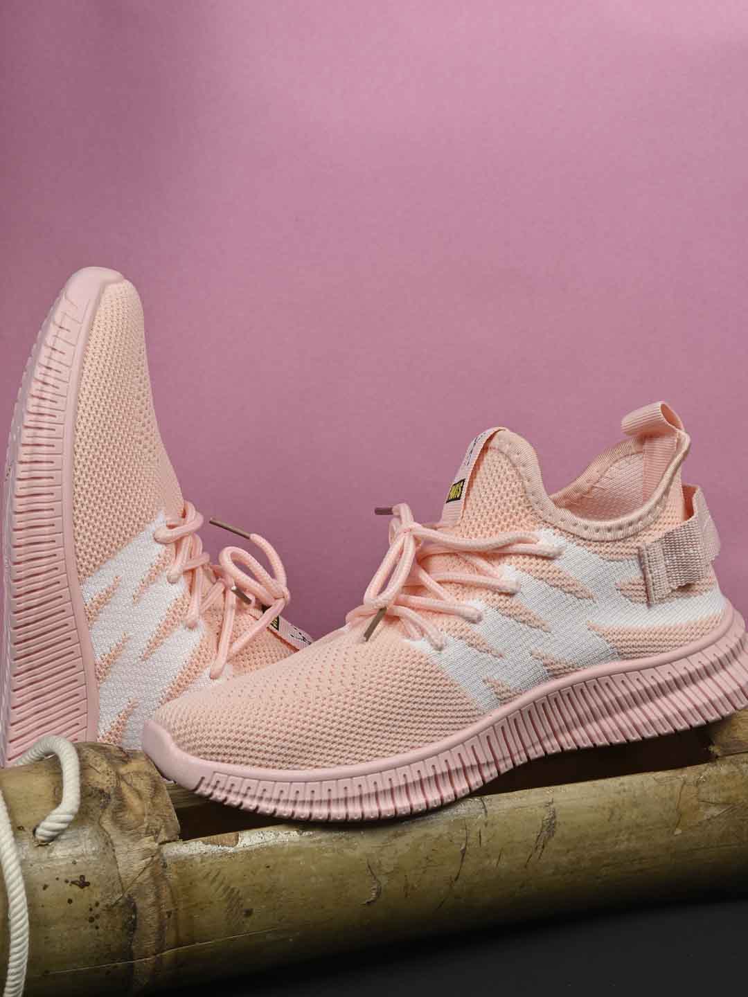 Footwear, Women Footwear, Pink Sneakers