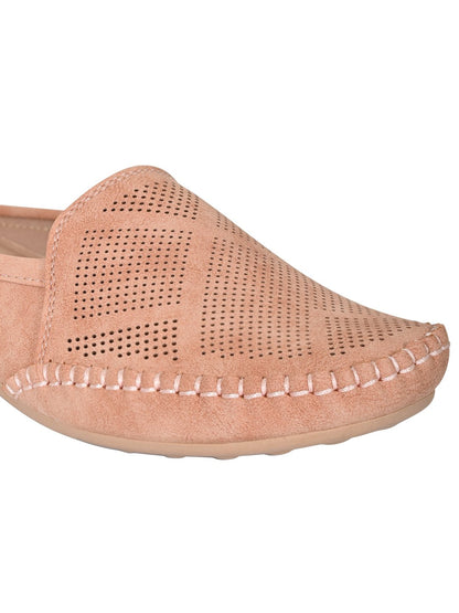 Women Footwear, Peach Mules