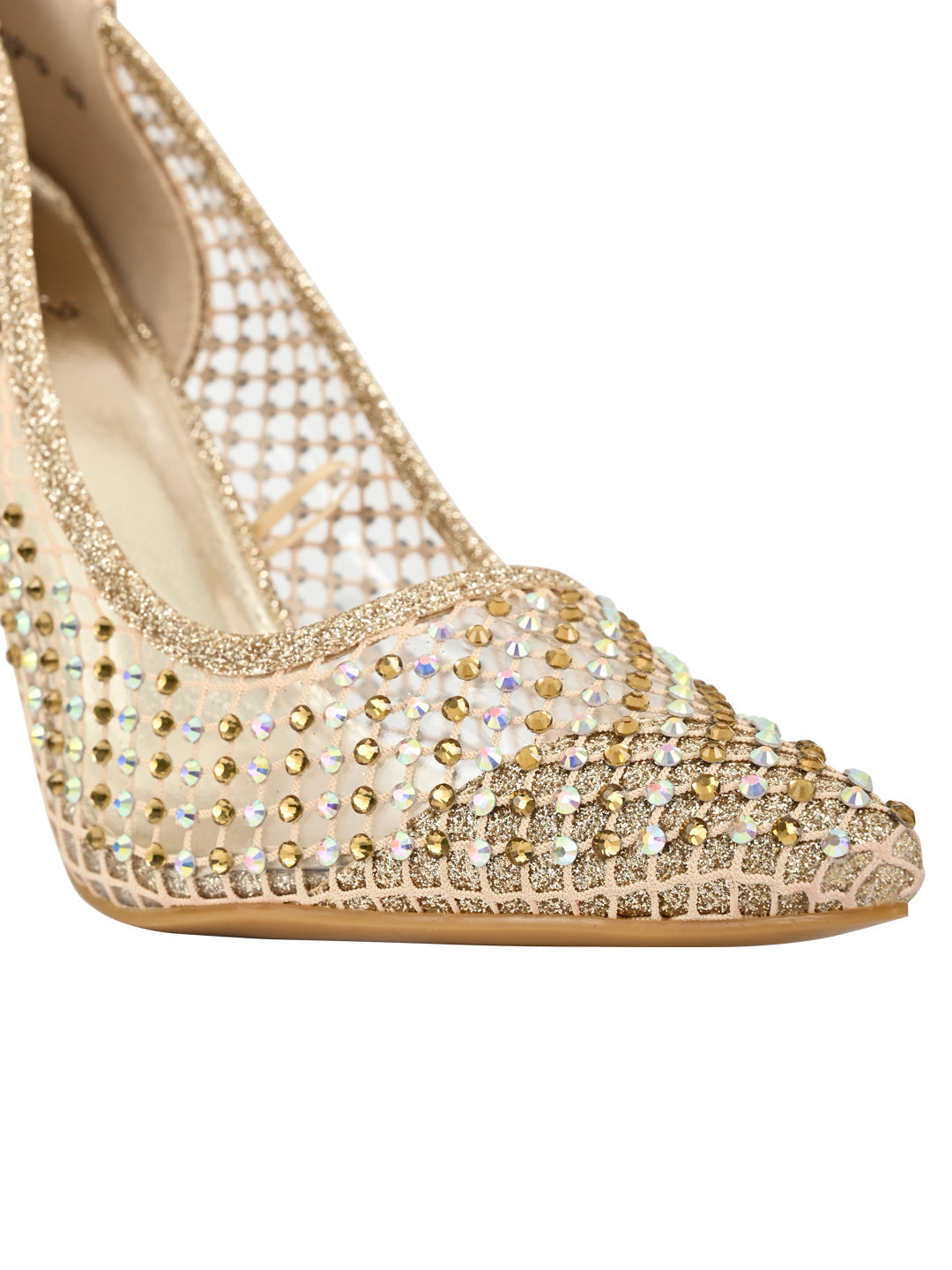 Footwear, Women Footwear, Golden Stilettos