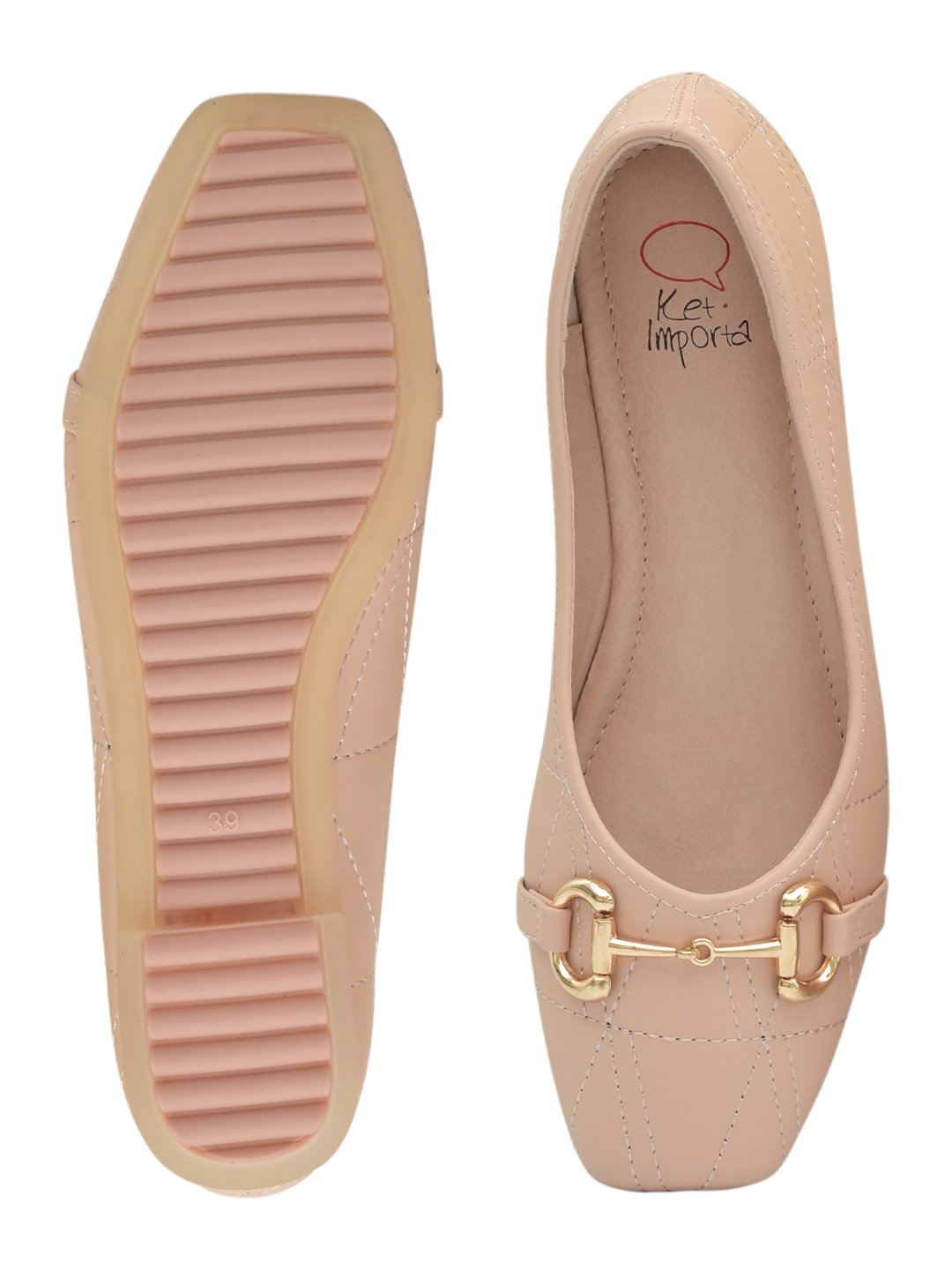 Women Footwear, Pink Ballerinas