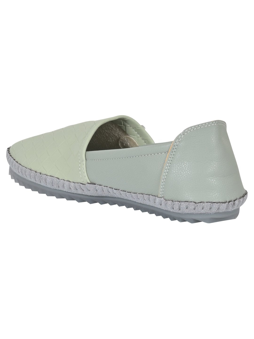 Footwear, Women Footwear, Sea Green Loafers