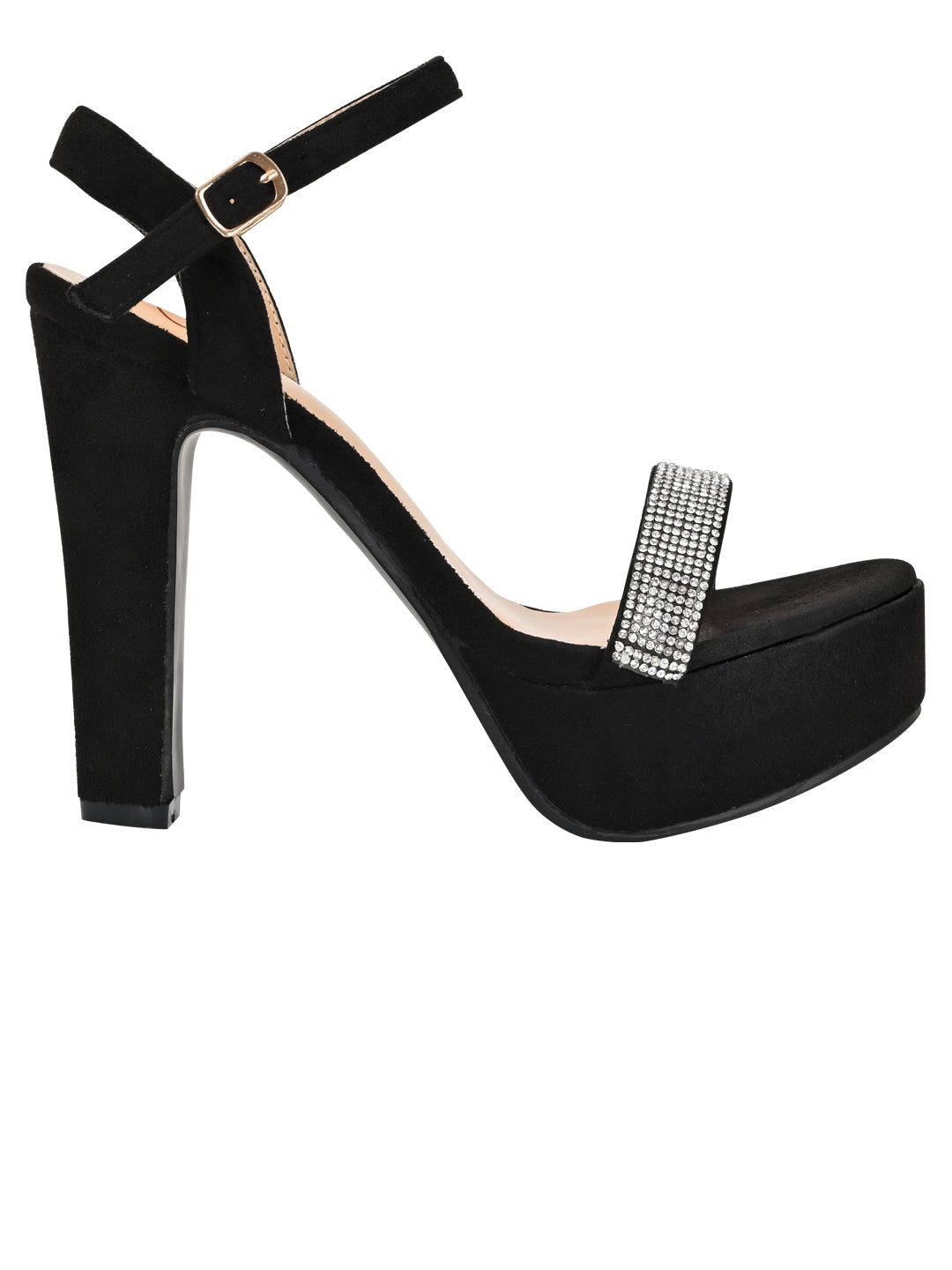 Footwear, Women Footwear, Black Sandals