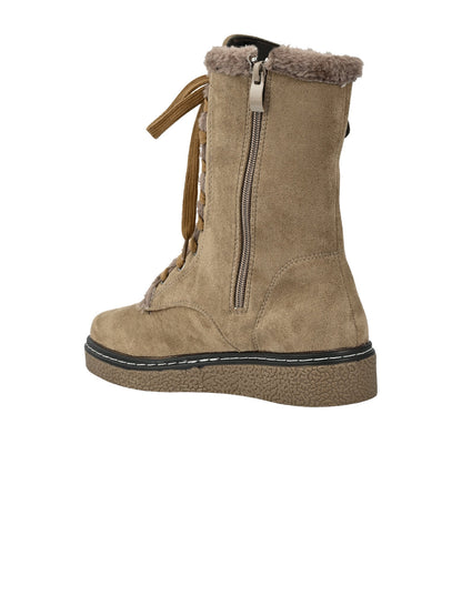 Footwear, Women Footwear, Khaki Boots