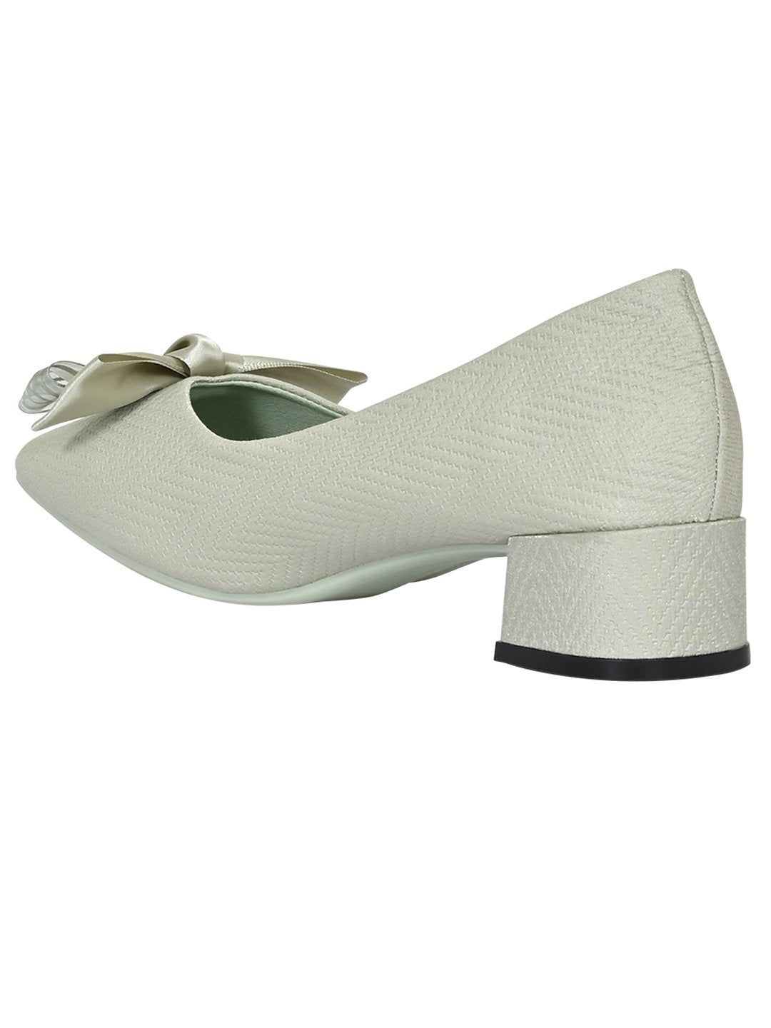 Women Footwear, Green Pumps