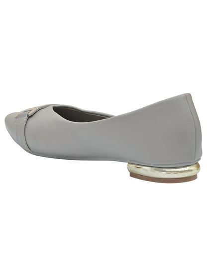 Women Footwear, Grey Ballerinas