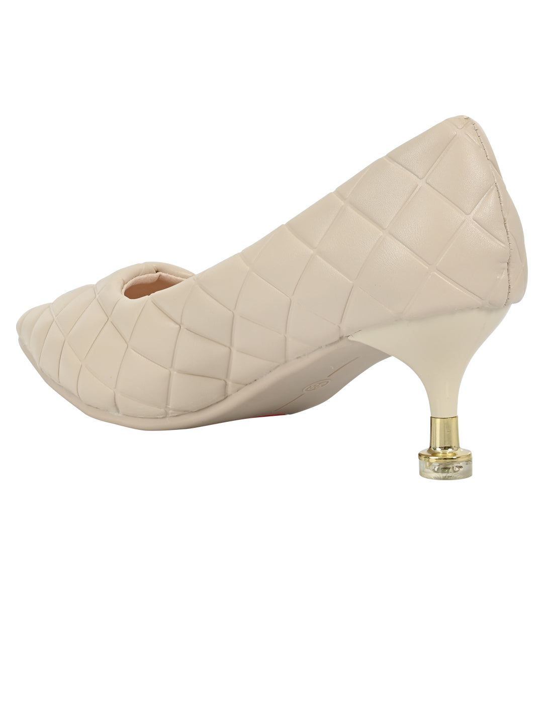 Footwear, Women Footwear, Beige Pumps