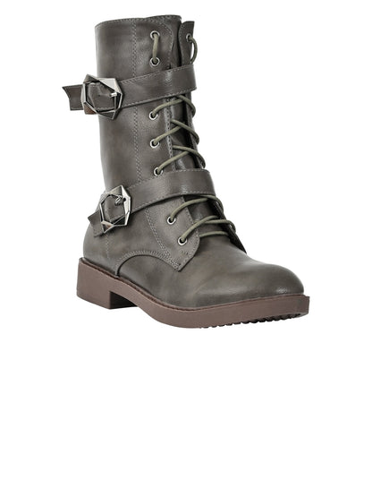 Footwear, Women Footwear, Dark Grey Boots