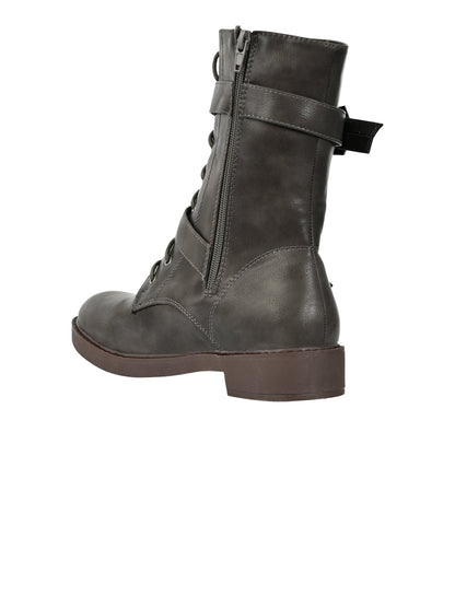 Footwear, Women Footwear, Dark Grey Boots