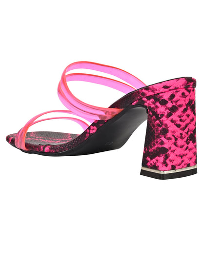 Footwear, Women Footwear, Fuchsia Sandals