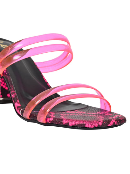 Footwear, Women Footwear, Fuchsia Sandals