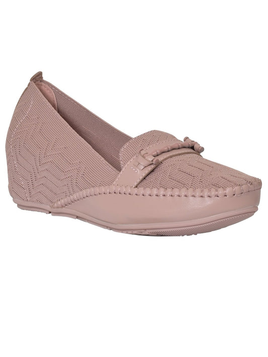 Women Footwear, Nude Loafers