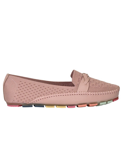 Women Footwear, Nude Loafers