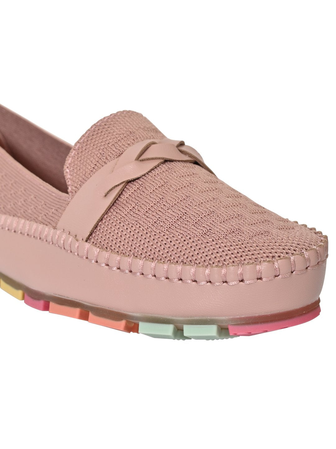 Women Footwear, Nude Loafers