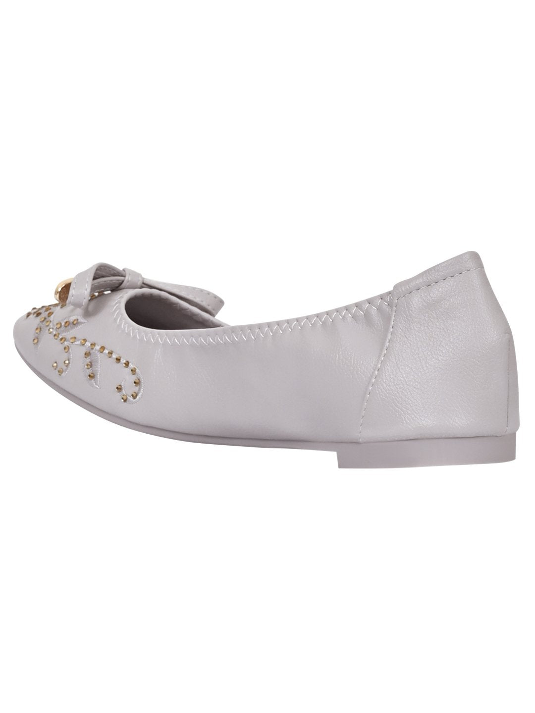 Women Footwear, Grey Ballerinas, Footwear