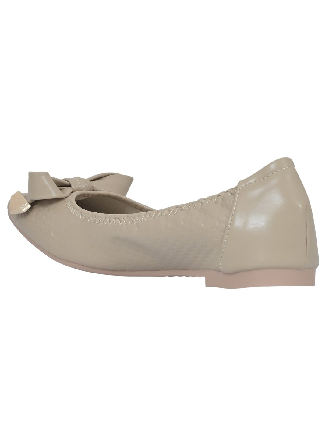 Women Footwear, Taupe Ballerinas, Footwear