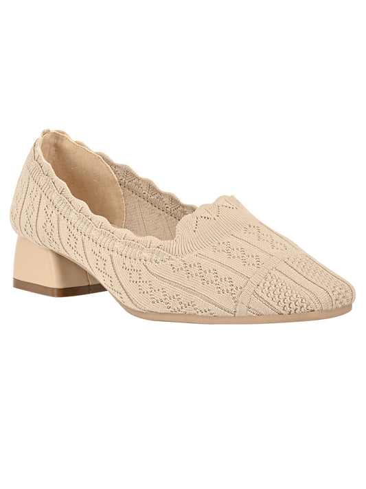 Footwear, Women Footwear, Beige Ballerinas