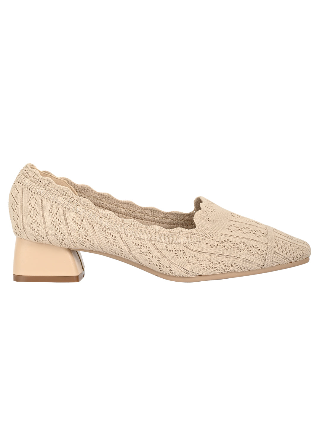 Footwear, Women Footwear, Beige Ballerinas