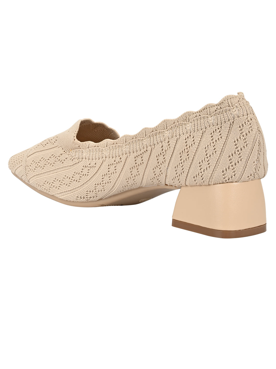 Footwear, Women Footwear, Beige Ballerinas