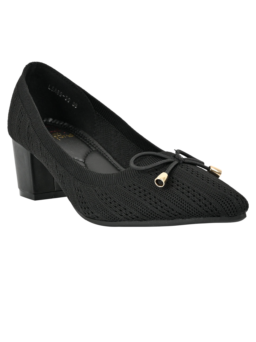 Footwear, Women Footwear, Black Pumps