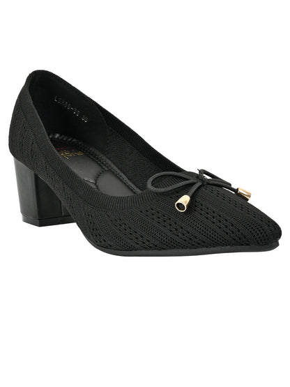 Footwear, Women Footwear, Black Pumps