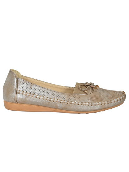 Women Footwear, Khaki Loafers