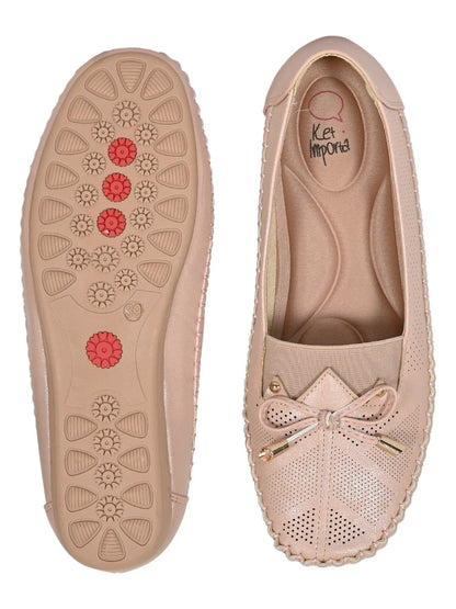 Women Footwear, Pink Loafers