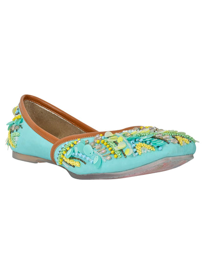 Footwear, Women Footwear, Aqua Mojaris