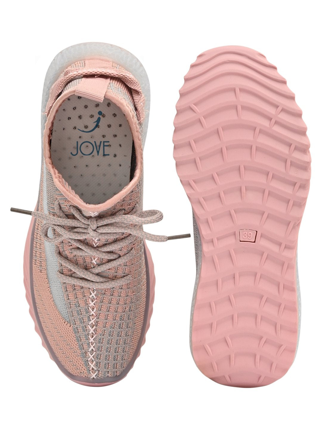 Footwear, Women Footwear, Pink Sneakers