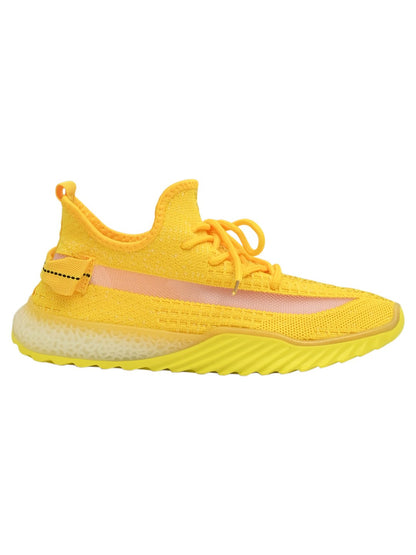 Footwear, Women Footwear, Yellow Sneakers