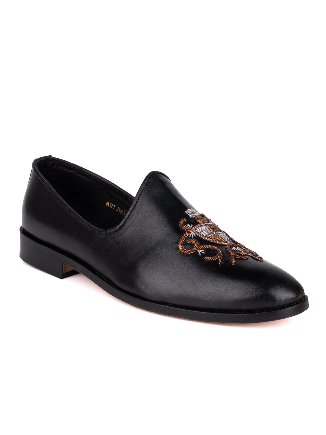 Footwear, Men Footwear, Black Loafers