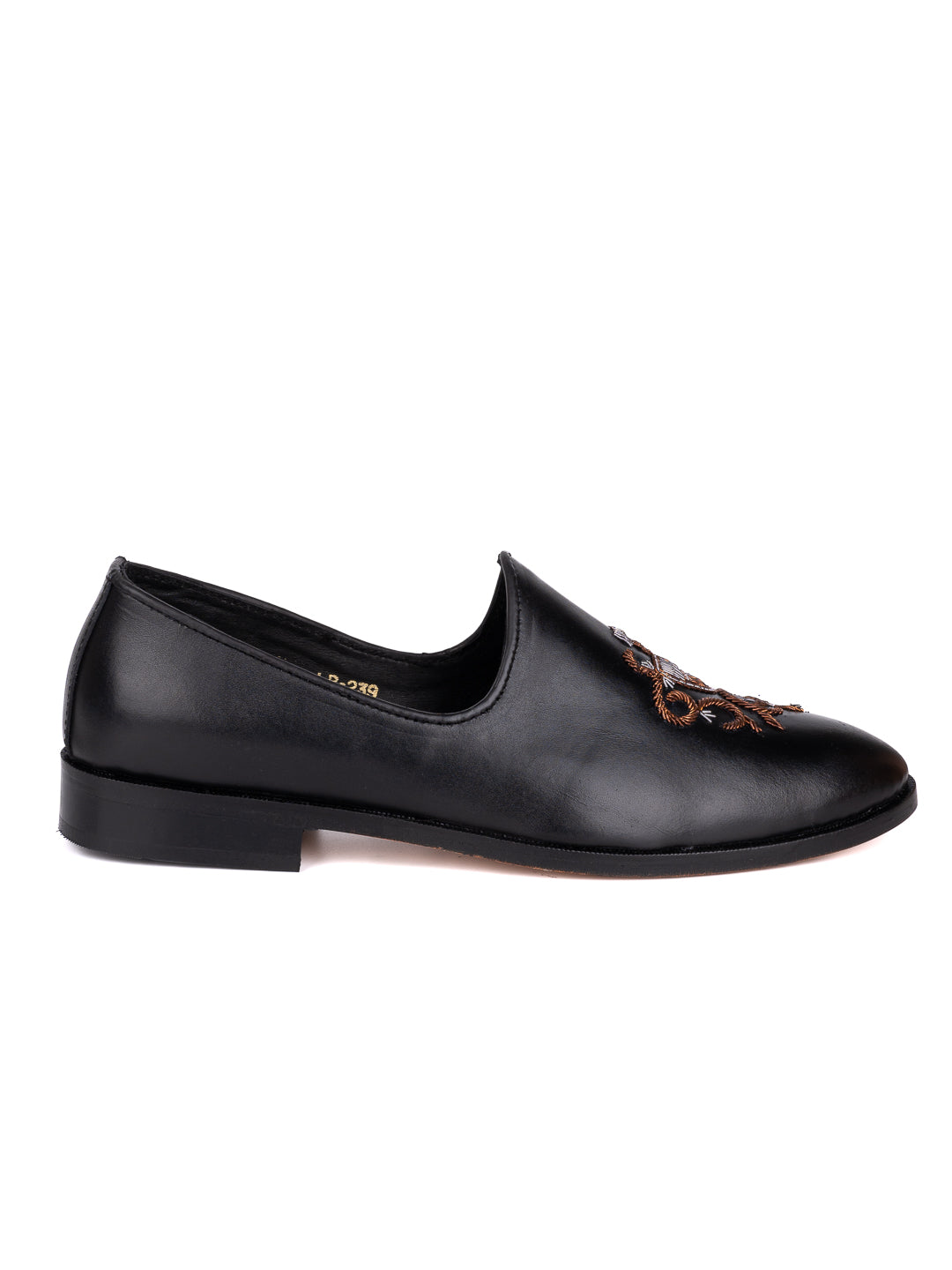 Footwear, Men Footwear, Black Loafers