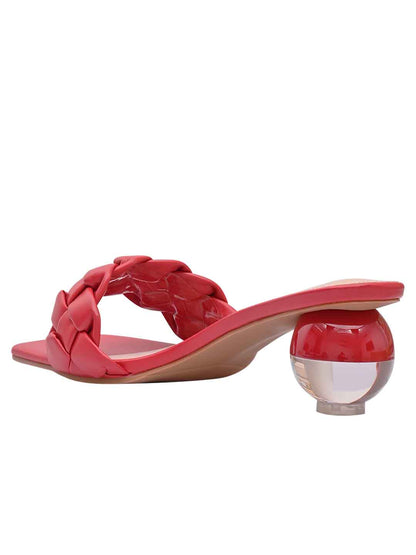 Footwear, Women Footwear, Red Sandals