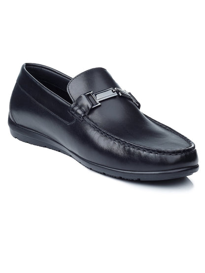 Footwear, Men Footwear, Black Driving Shoes