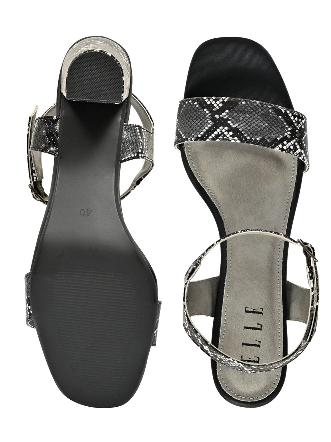 Footwear, Women Footwear, Black Sandals