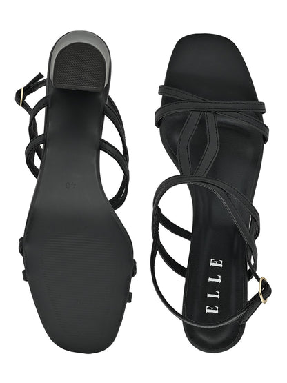 Footwear, Women Footwear, Black Sandals