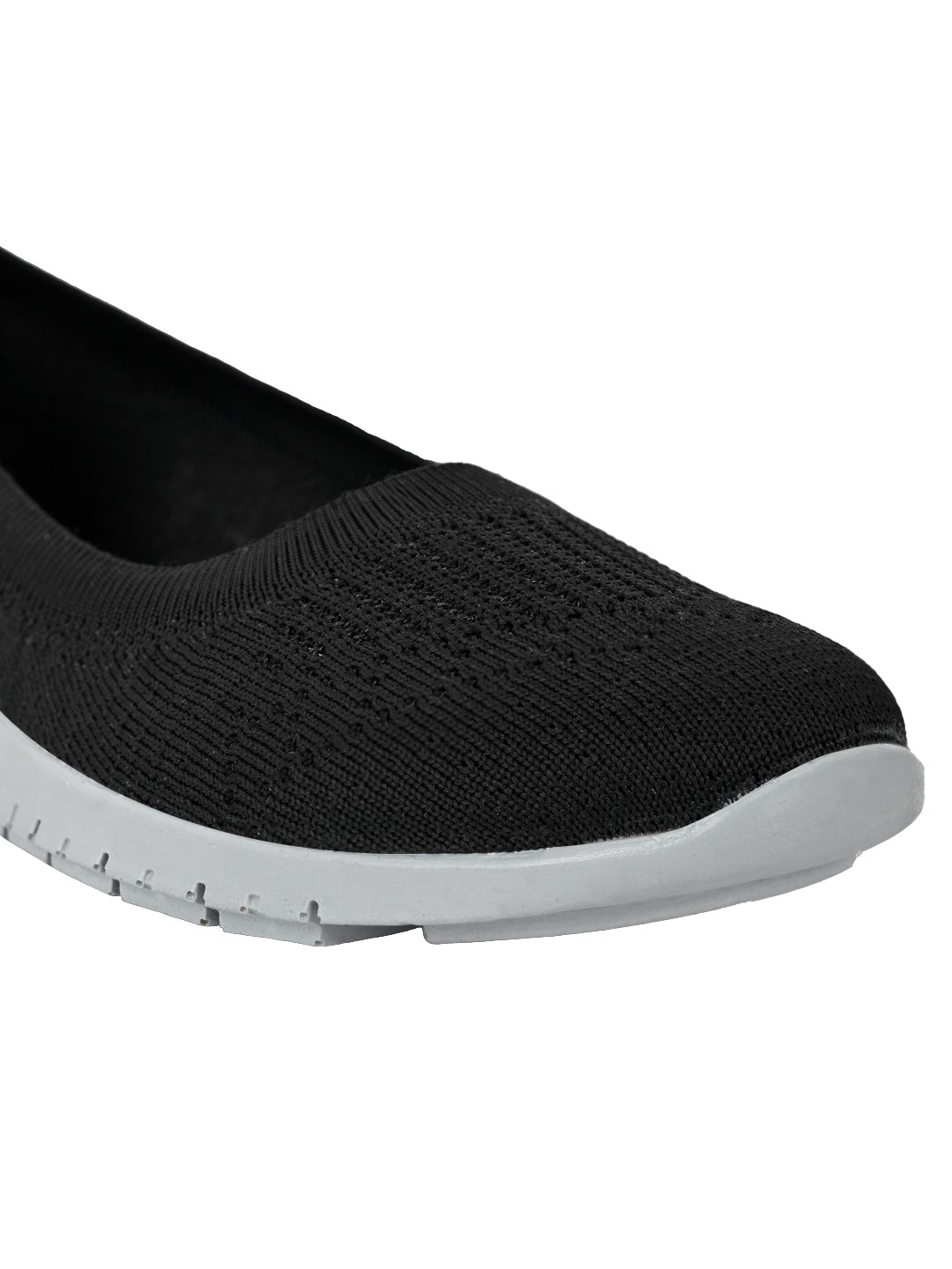 Footwear, Women Footwear, Black Ballerinas