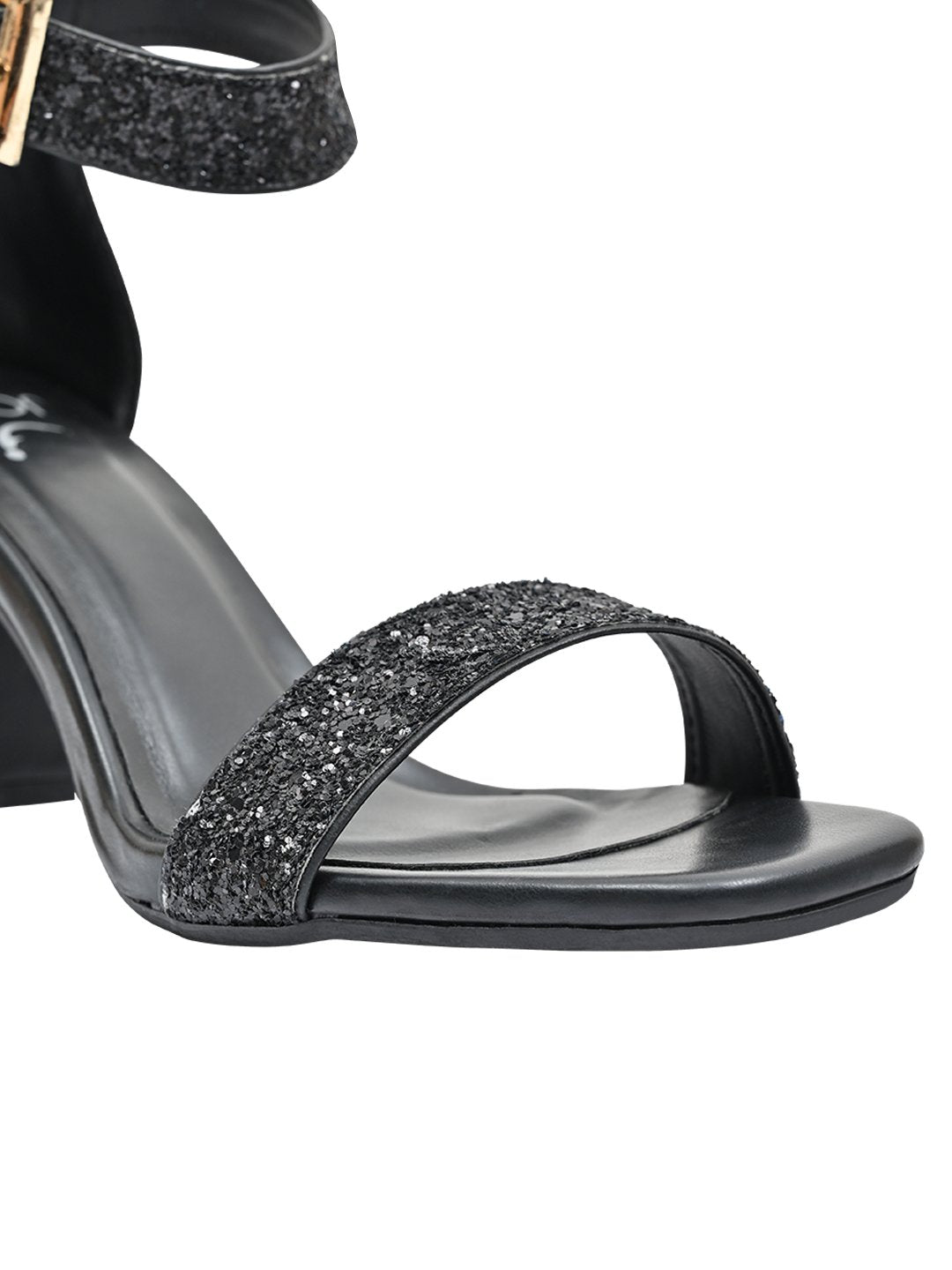  Footwear, Women Footwear, Black Sandals