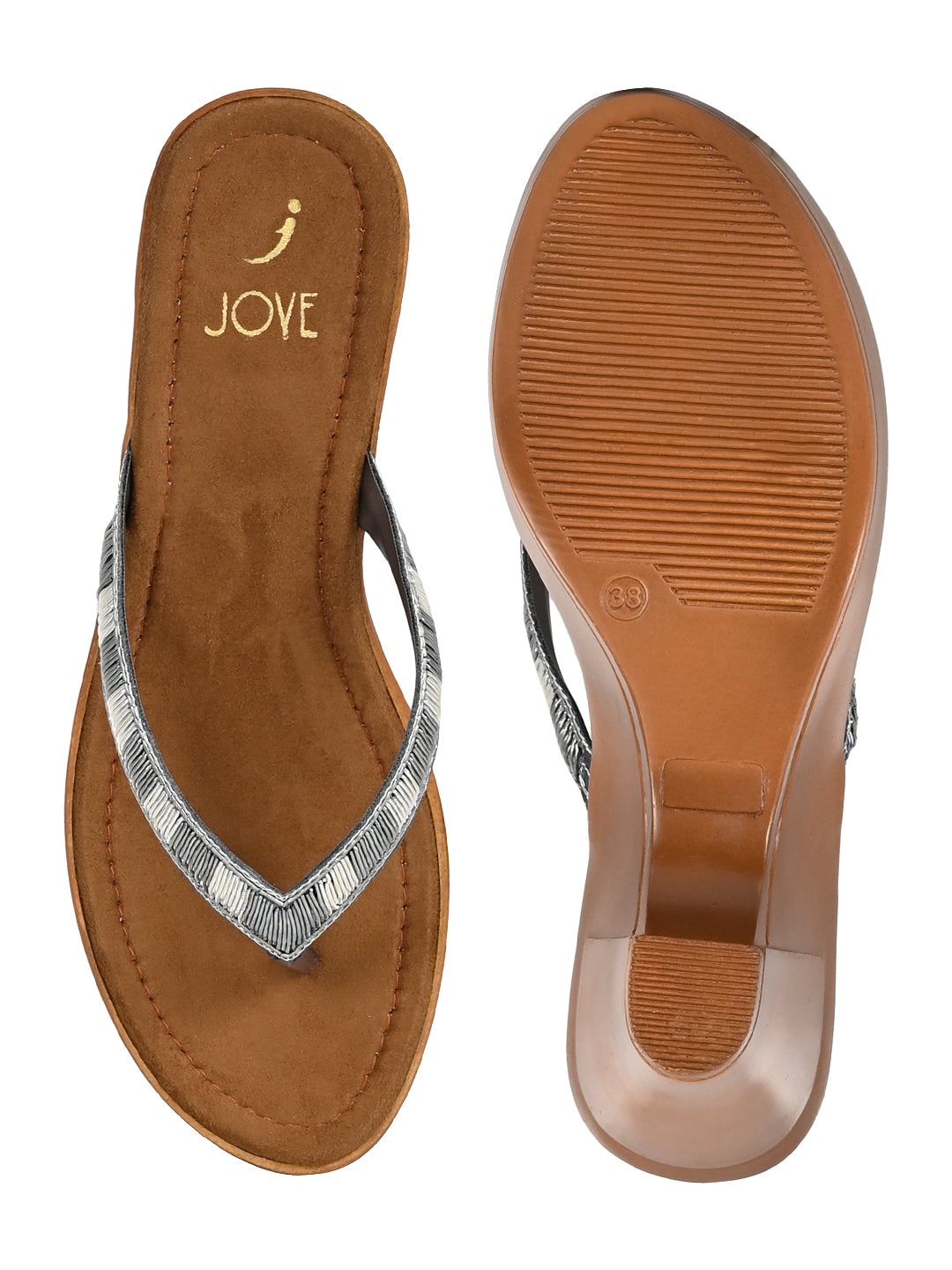 Footwear, Women Footwear, Silver Sandals