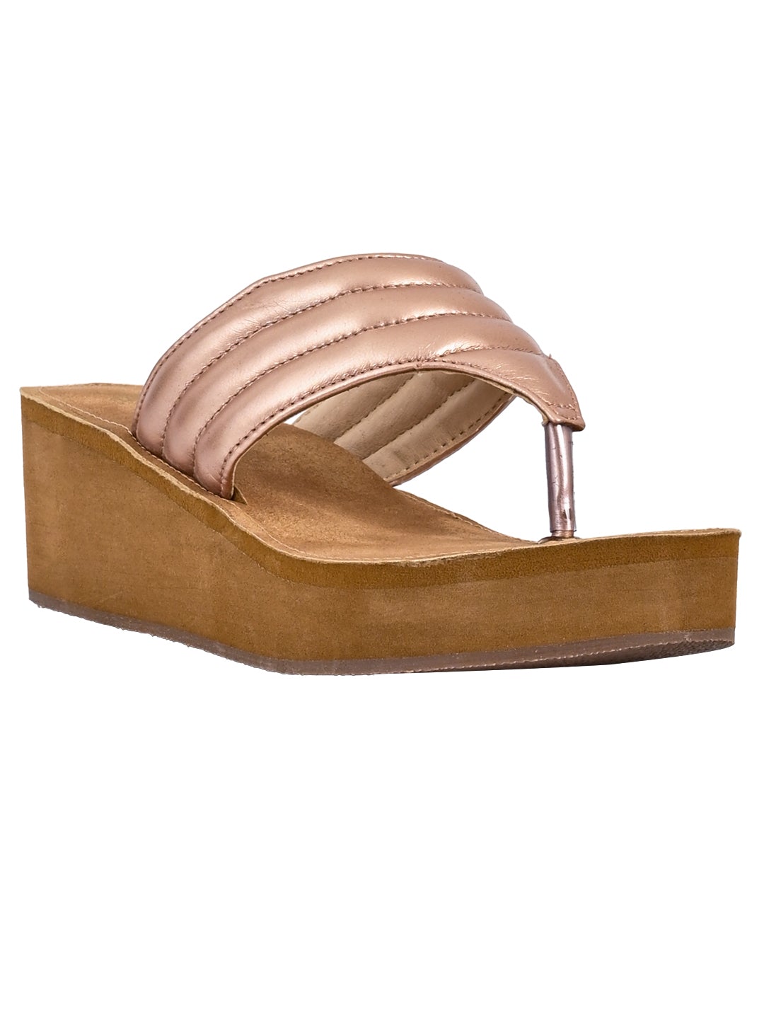 Footwear, Women Footwear, Rose Gold Sandals