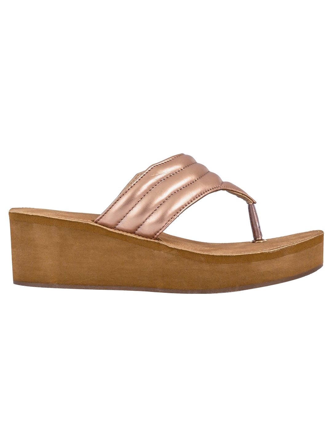 Footwear, Women Footwear, Rose Gold Sandals