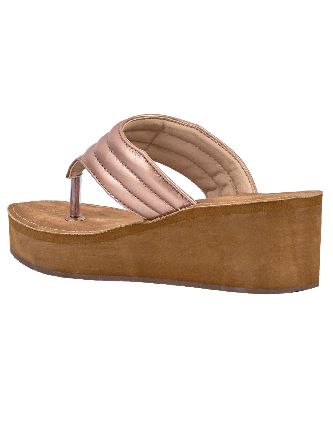 Footwear, Women Footwear, Rose Gold Sandals