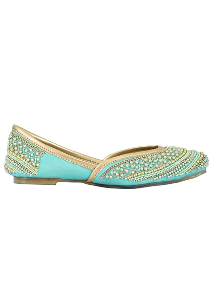 Footwear, Women Footwear, Aqua Mojaris