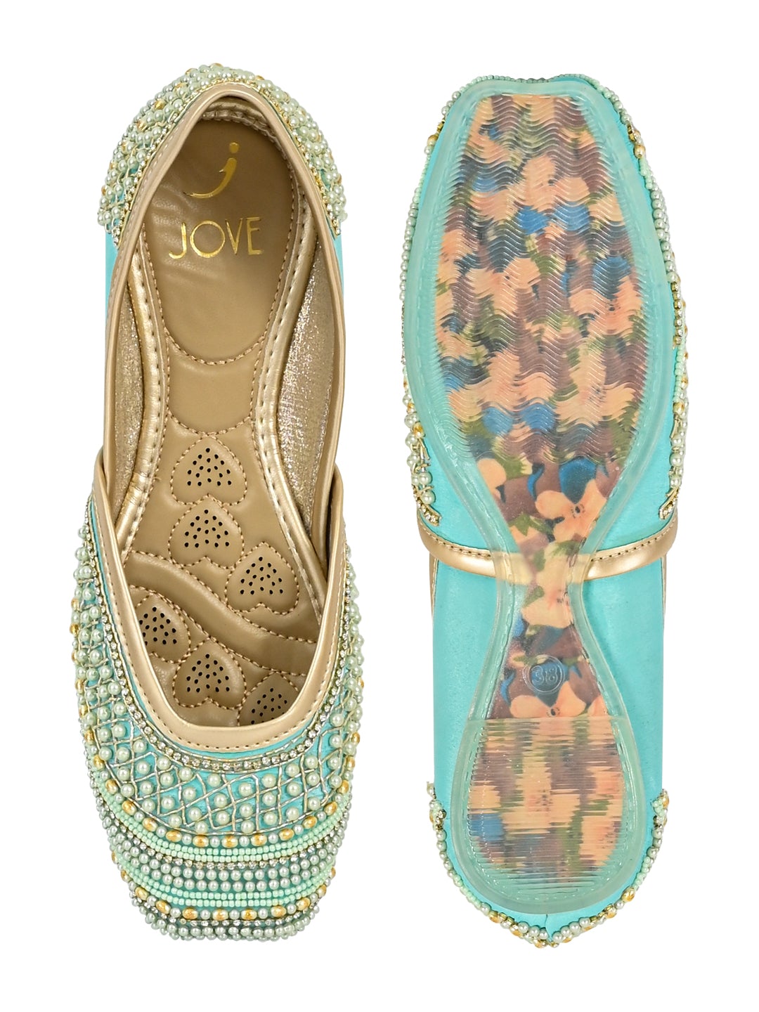 Footwear, Women Footwear, Aqua Mojaris