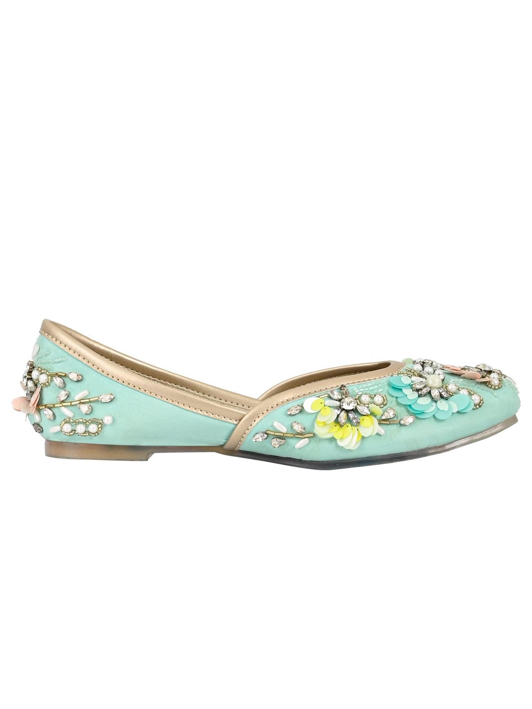 Footwear, Women Footwear, Aqua Mojaris