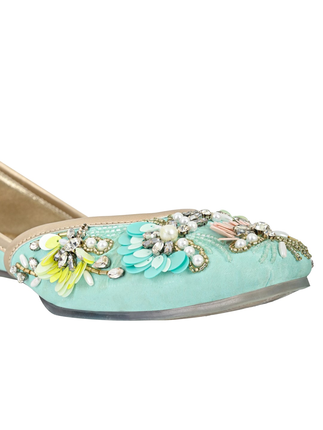 Footwear, Women Footwear, Aqua Mojaris