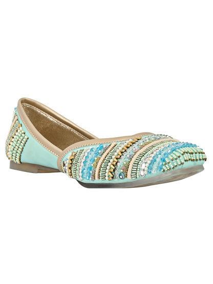 Footwear, Women Footwear, Aqua Mojaris