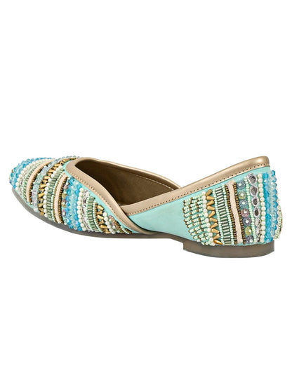 Footwear, Women Footwear, Aqua Mojaris