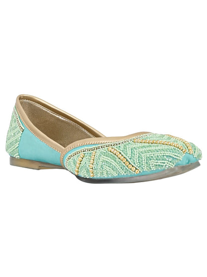 Footwear, Women Footwear, Aqua Mojaris