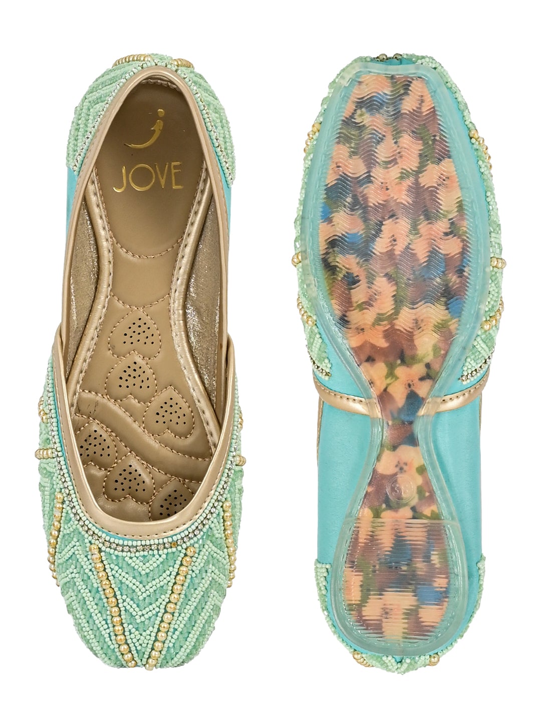 Footwear, Women Footwear, Aqua Mojaris