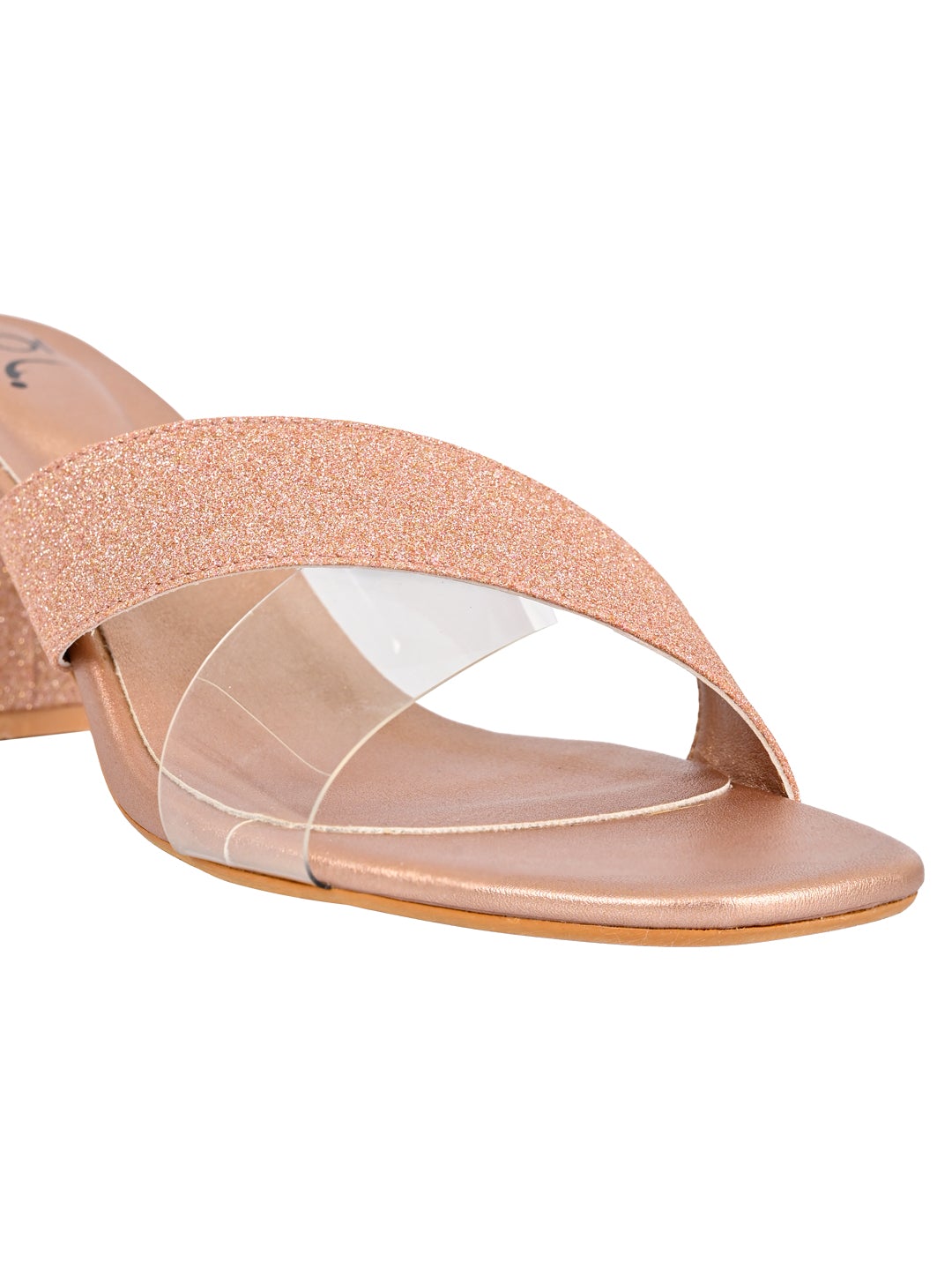 Footwear, Women Footwear, Rose Gold Sandals